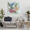 Stupell Industries Bright Boho Flowers Canvas Design by June Erica Vess